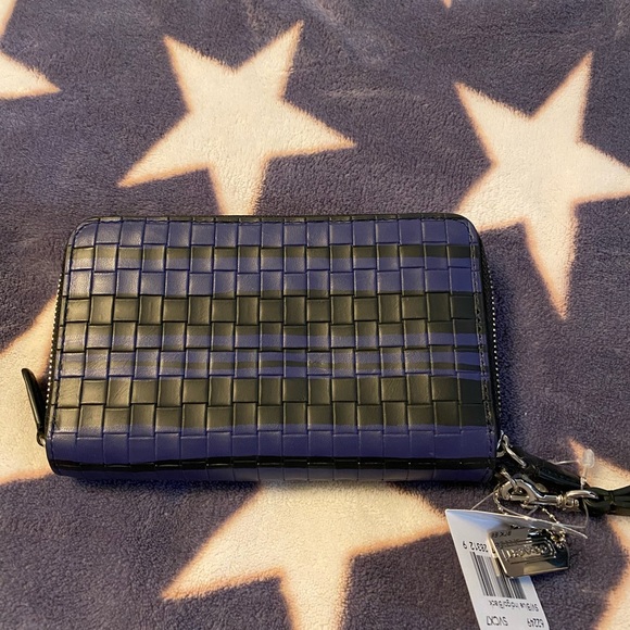 Blue and Black Coach Wallet - Picture 2 of 4